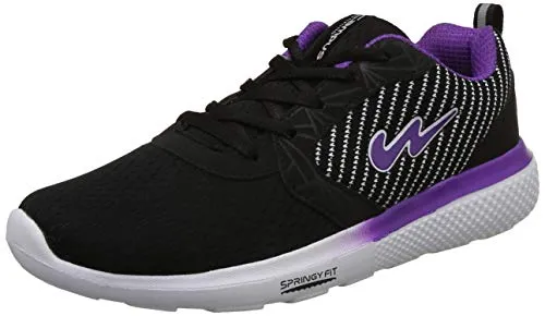Campus Women's Black Running Shoes-7 UK/India (41 EU) (Liana)