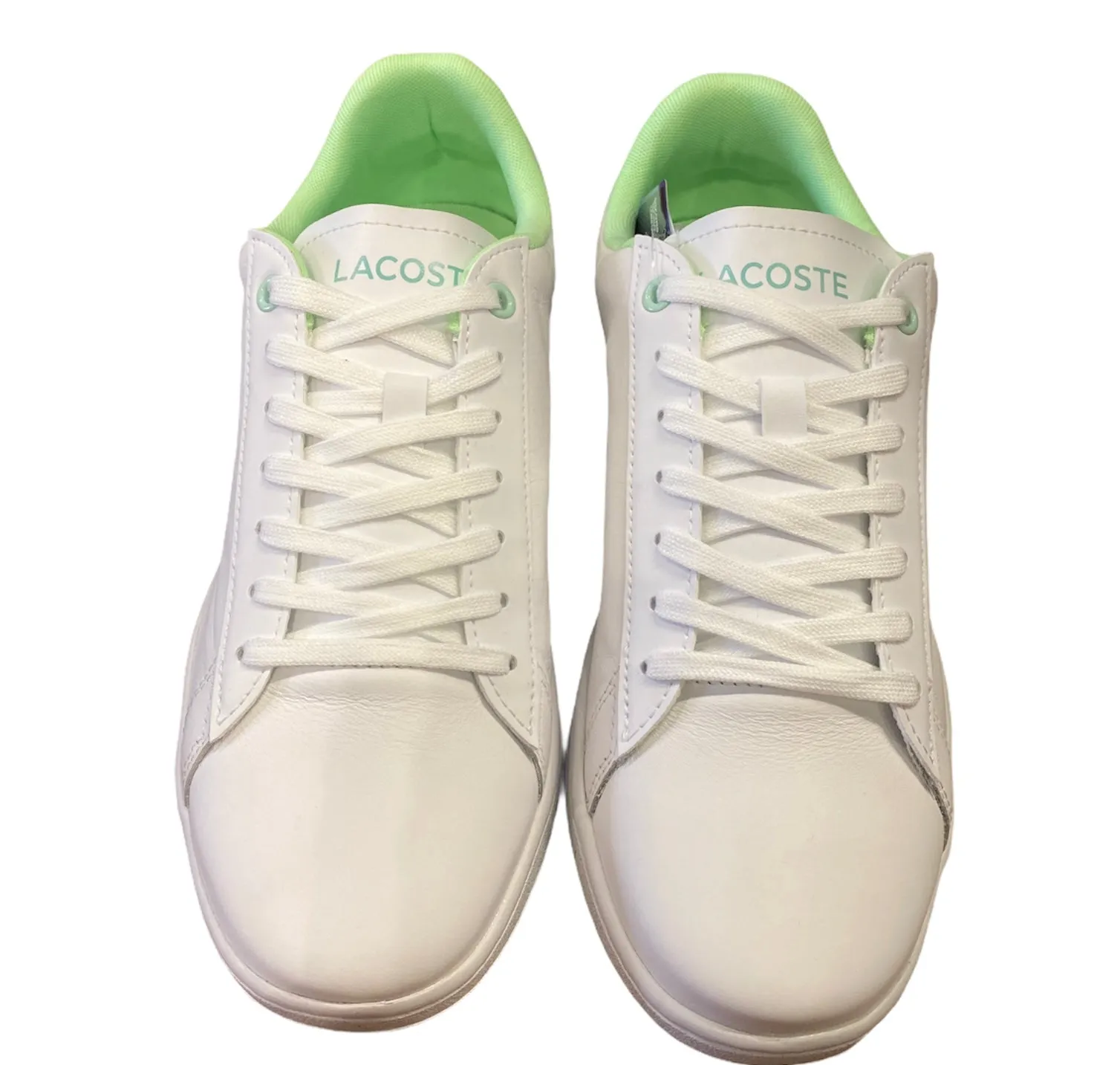Carnaby evo white/navy blue leather