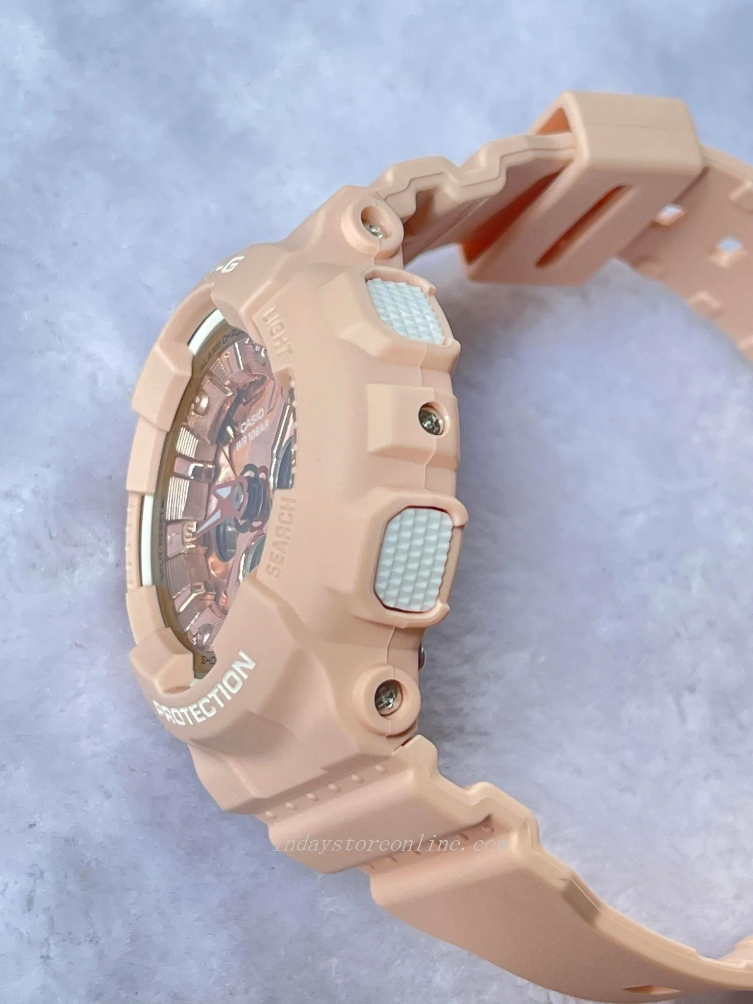 Casio Baby-G Women's Watch BA-130-4A Resin Band Mineral Glass Shock Resistant