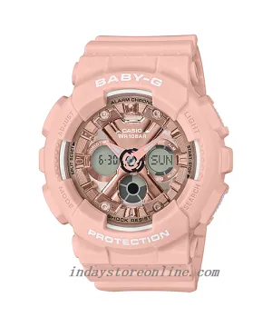 Casio Baby-G Women's Watch BA-130-4A Resin Band Mineral Glass Shock Resistant