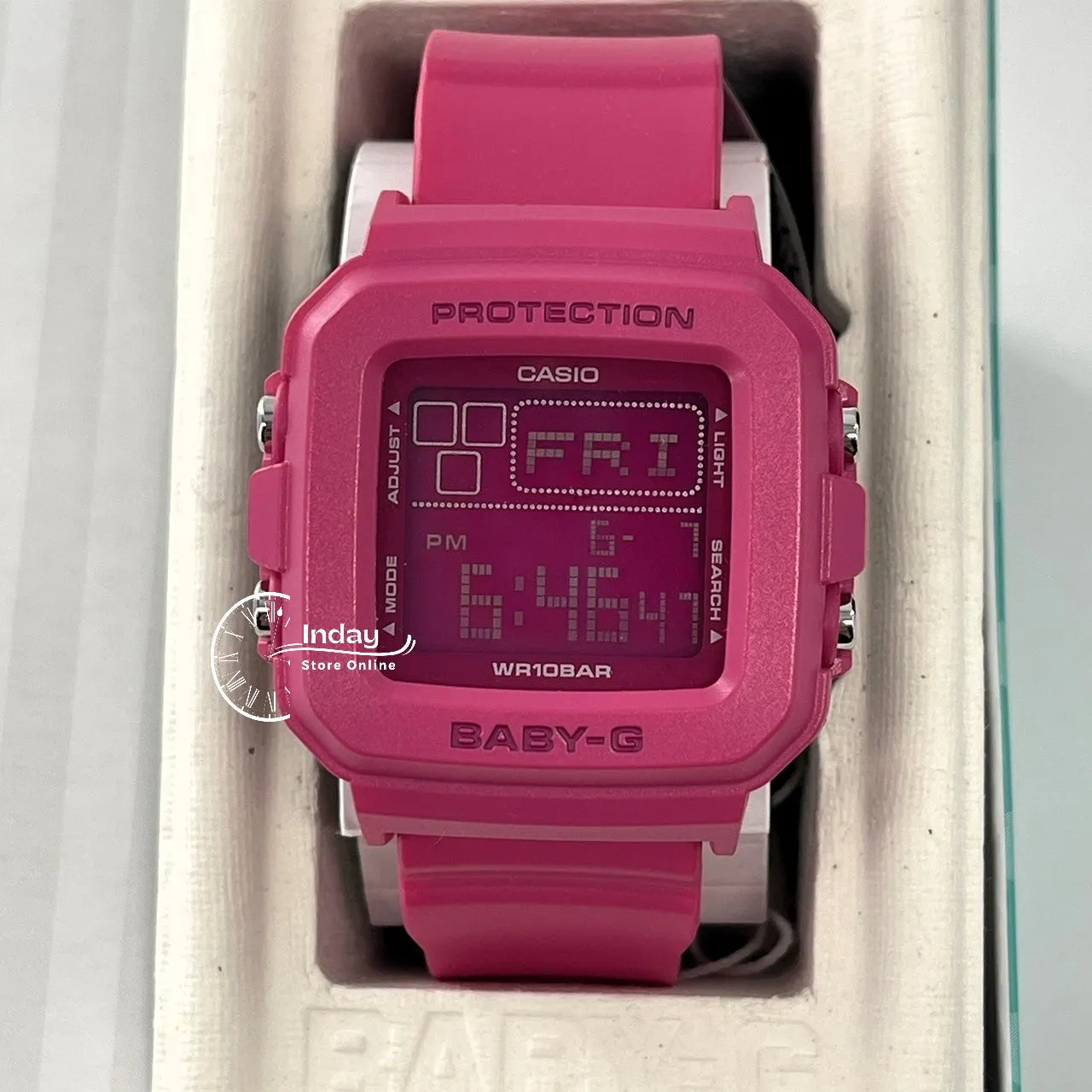 Casio Baby-G Women's Watch BGD-10K-4 Band Shock Resistant With Special Holder With Strap