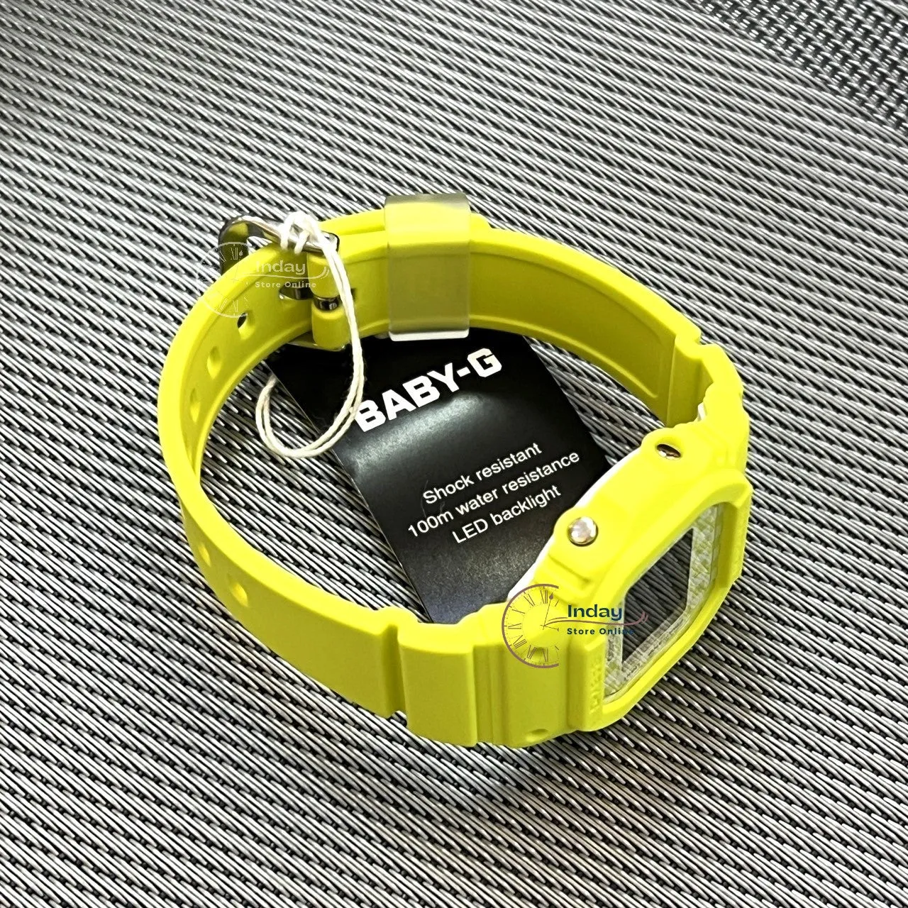 Casio Baby-G Women's Watch BGD-565GS-9 Resin Band Shock Resistant Mineral Glass