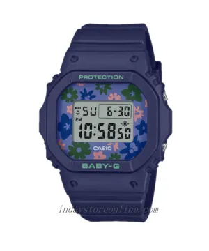 Casio Baby-G Women's Watch BGD-565RP-2 Resin Band Shock Resistant Mineral Glass