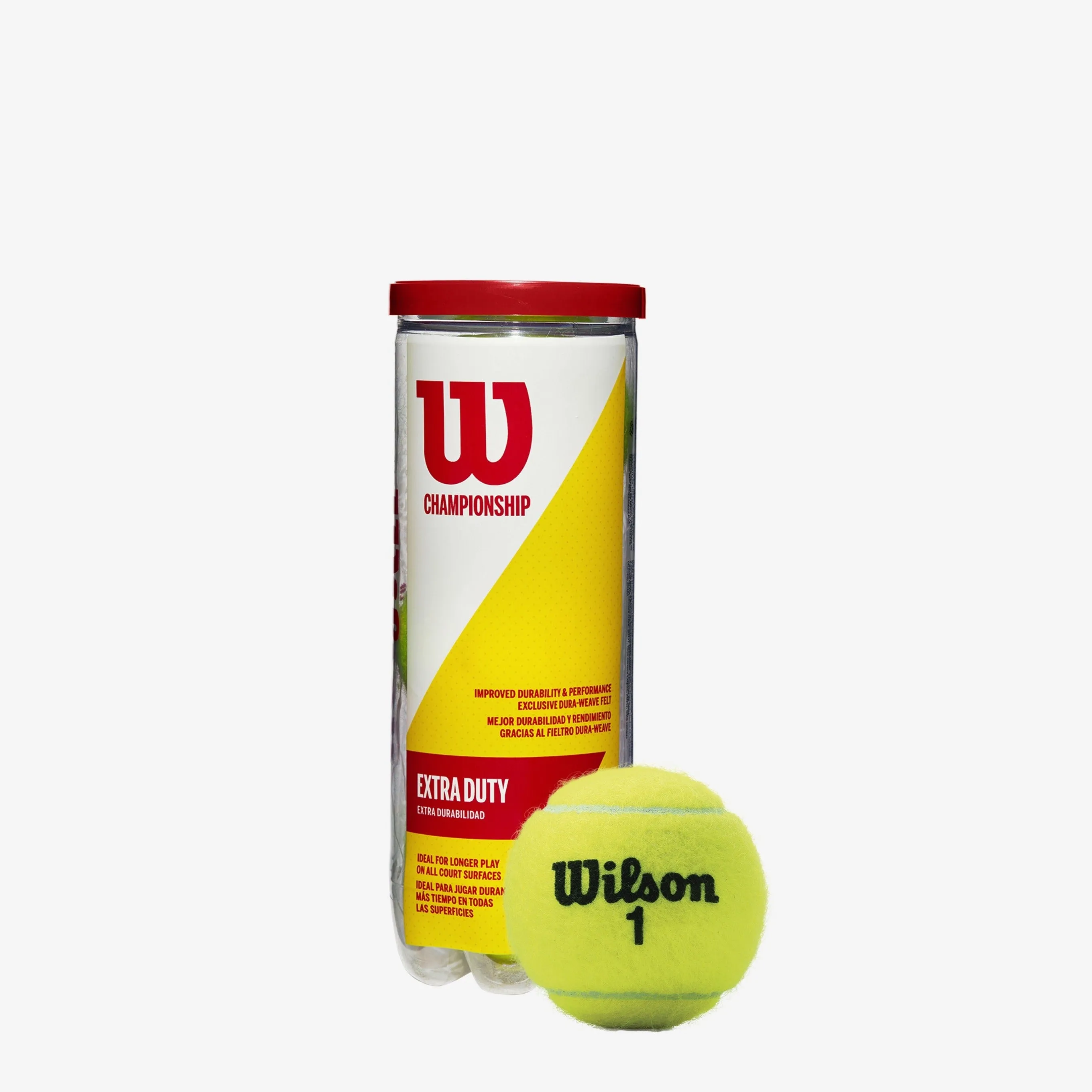 CHAMPIONSHIP EXTRA DUTY BALLS 4 PACK OF 3 BALL CANS