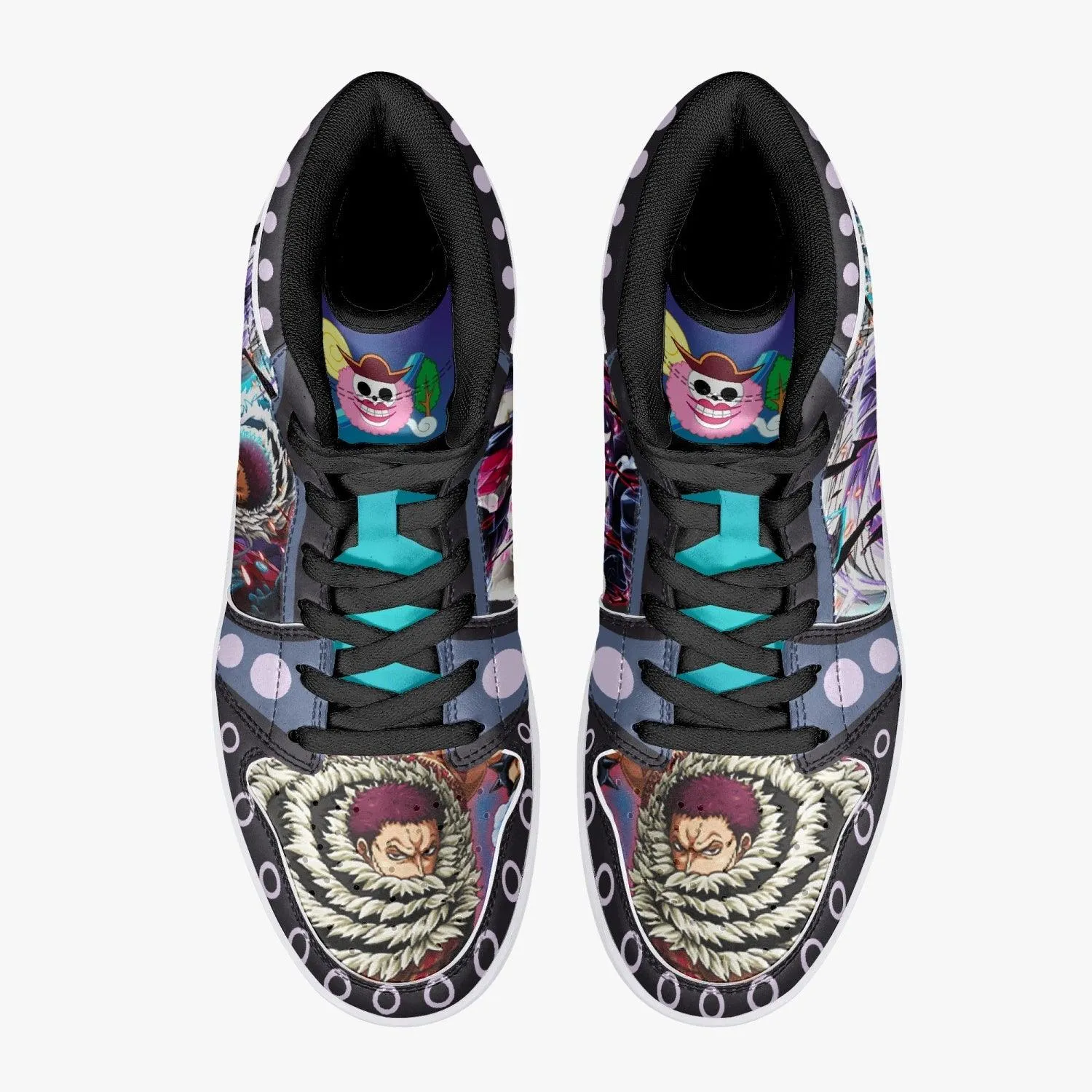 Charlotte Katakuri One Piece Mid 1 Basketball Shoes