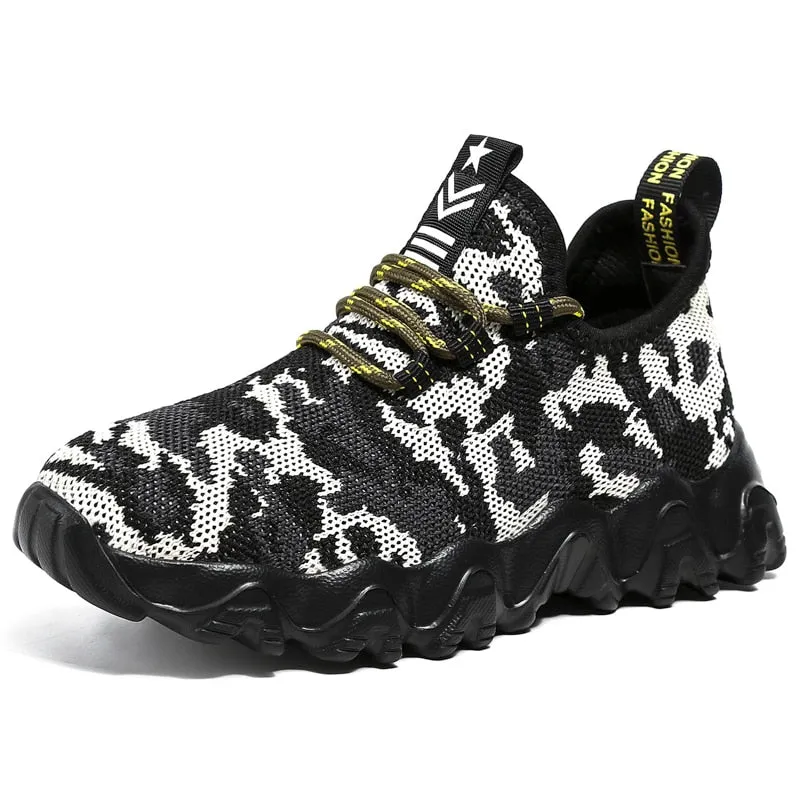 Children Running Sport Shoes camouflage Shoes Boy Basket Tennis