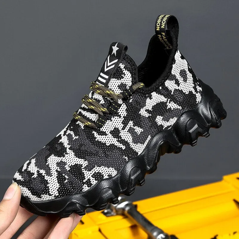 Children Running Sport Shoes camouflage Shoes Boy Basket Tennis