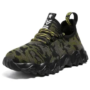 Children Running Sport Shoes camouflage Shoes Boy Basket Tennis