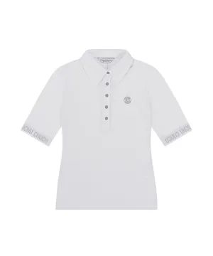 CHUCUCHU Logo Hotpiece Polo T-Shirt - White
