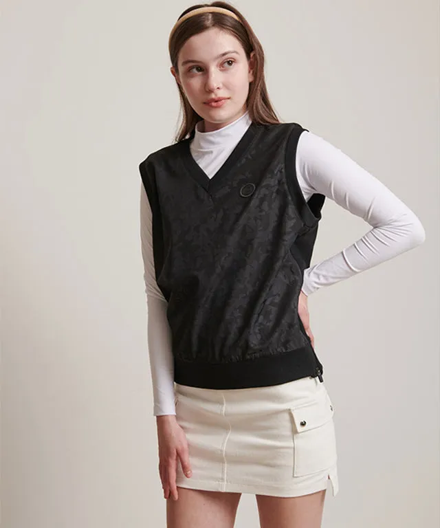 CHUCUCHU Split H-Line Skirt - White