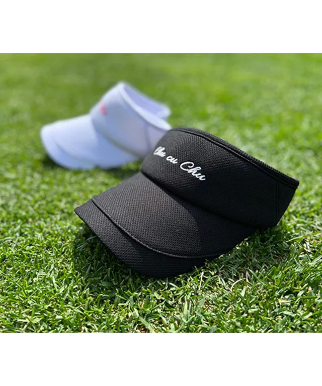 CHUCUCHU Women's Mesh Lettering Visor