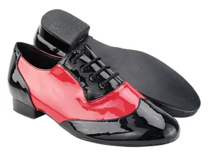 CM100101 288 Black Patent_F_B_264 Red Patent_M_Tree Gum Sole
