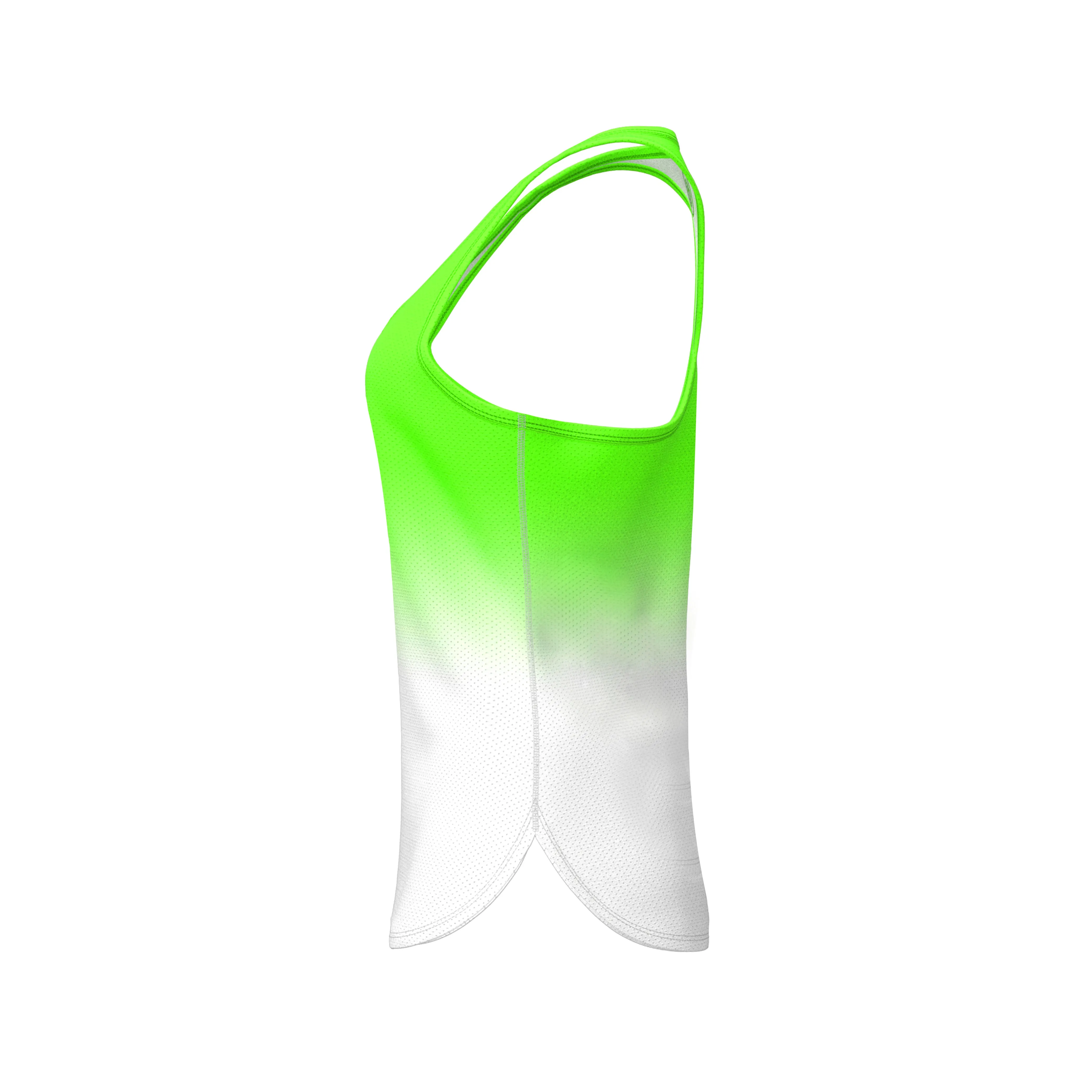 Crew Gradient Girl's Tank Neon Green