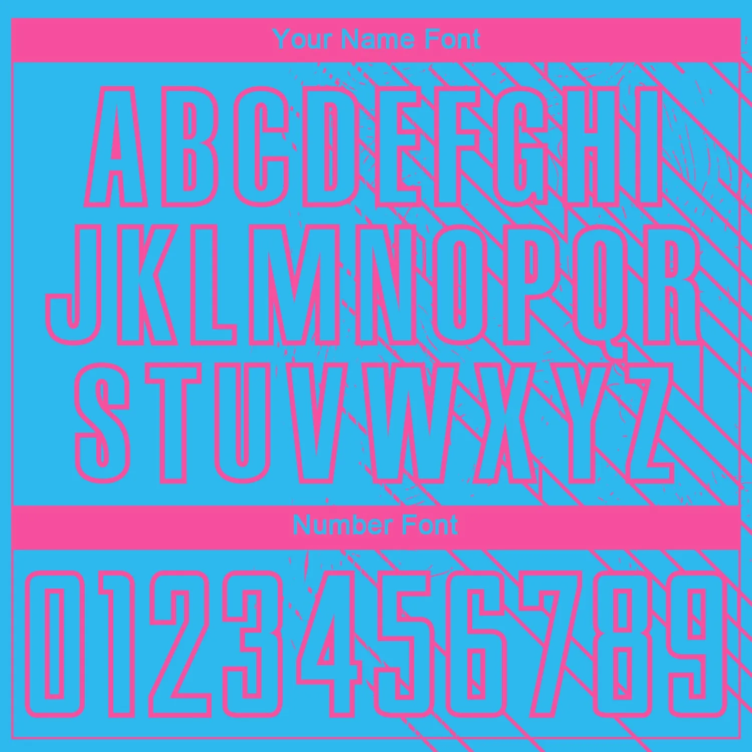 Custom Sky Blue Pink Lines Sublimation Soccer Uniform Jersey