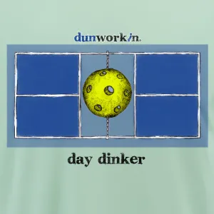 Day Dinker "PickleBall" Unisex Islander Performance Fabric Poly SS Tee