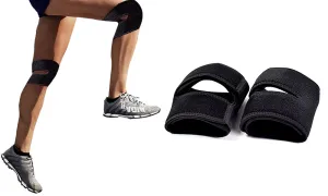 Double Support Adjustable Pain Relief Knee Straps