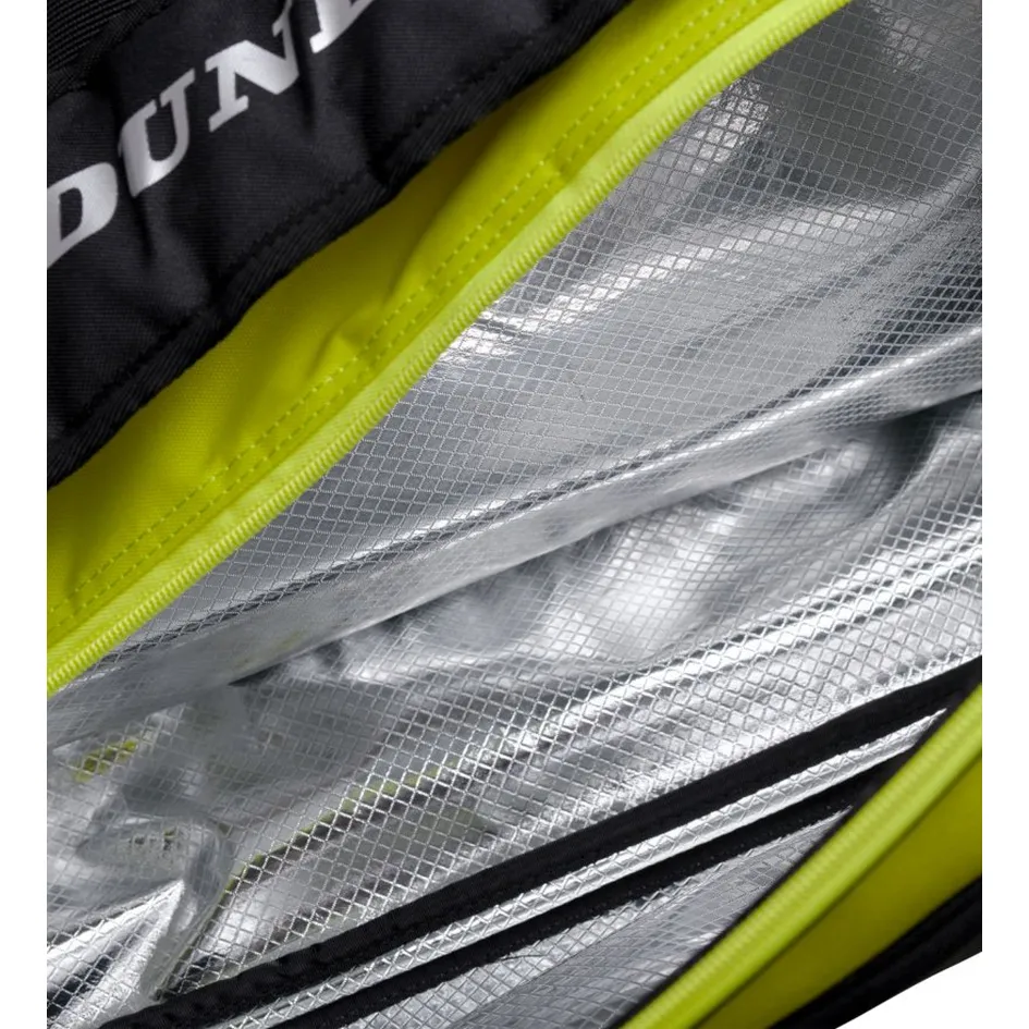 Dunlop 2022 SX-Performance 12 Racquet Black/Yellow Racquet Bag