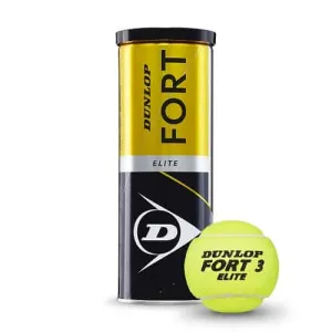 Dunlop Fort Elite Tennis Balls (1 Can)