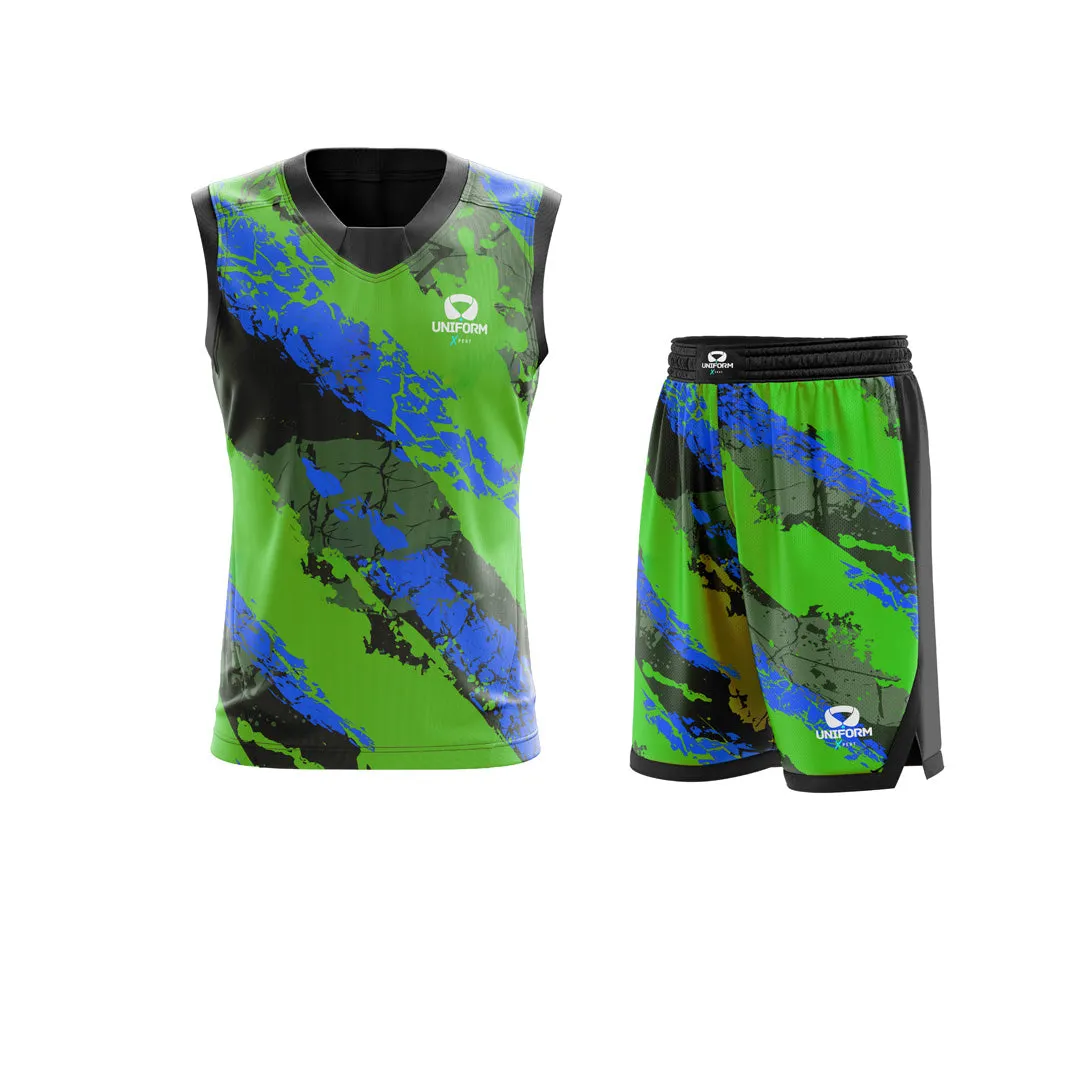 Dynamic Basketball Uniform Package | Custom Jerseys & Shorts for Teams
