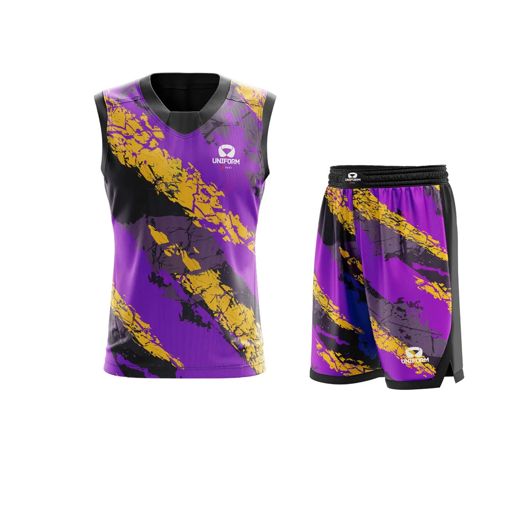 Dynamic Basketball Uniform Package | Custom Jerseys & Shorts for Teams