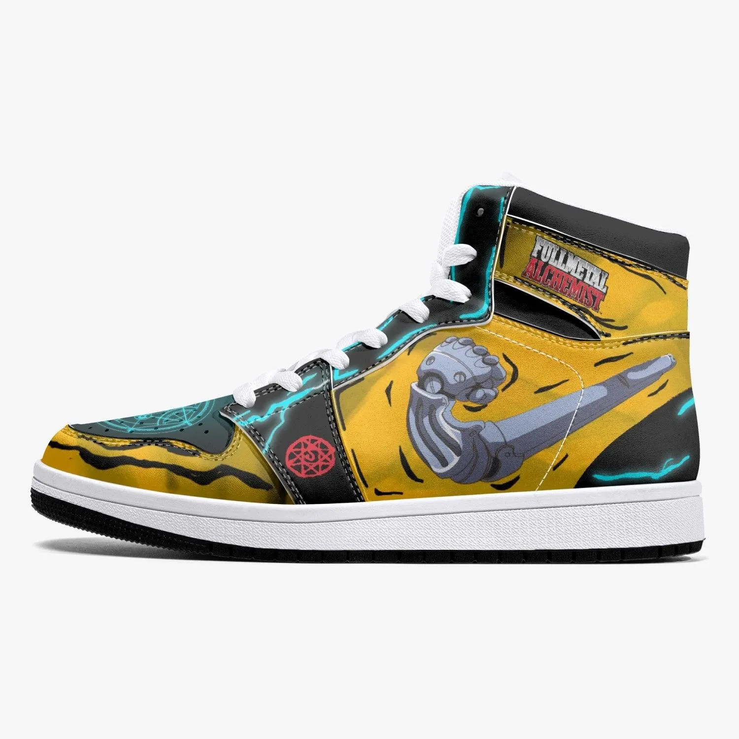 Edward and Alphonse Elric Fullmetal Alchemist Mid 1 Basketball Shoes