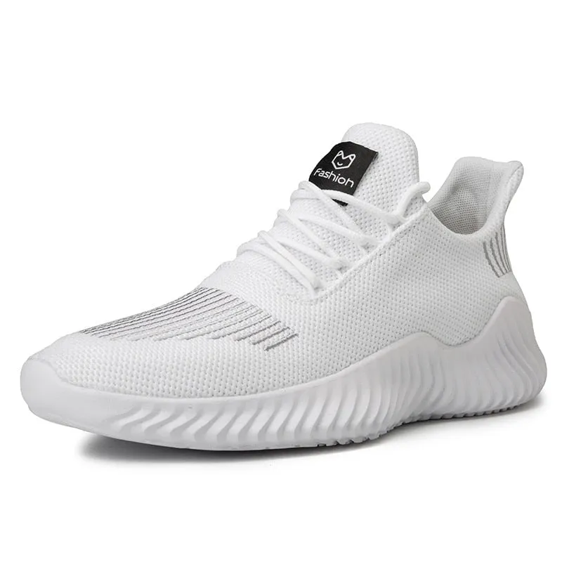 Fashion Running Shoes Breathable White