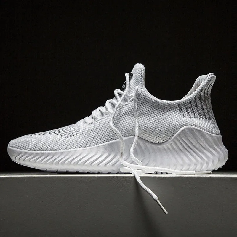 Fashion Running Shoes Breathable White