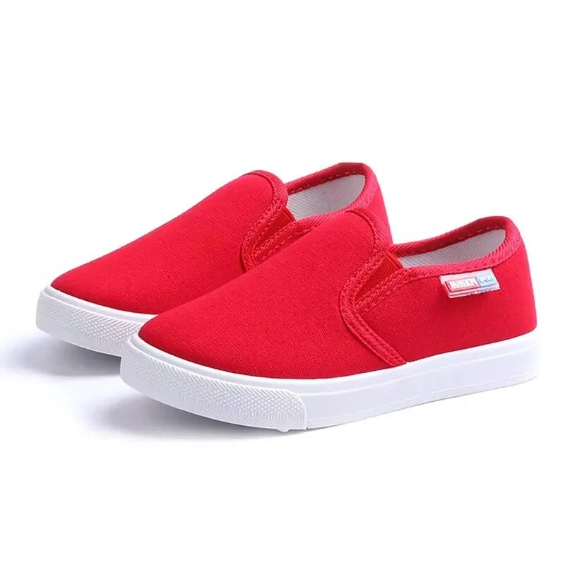 Fashion Unisex Kids Canvas Shoes Casual Sneakers Soft Breathable