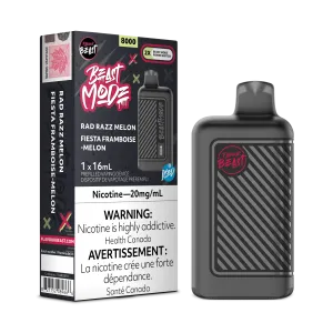 Flavour Beast Beast Mode 8K - Rad Razz Melon Iced Disposable Vape