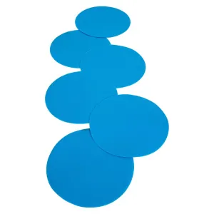 Gamma Court Spots 10 inch Blue (Set of 6)