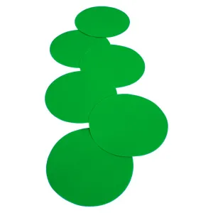 Gamma Court Spots 10 inch Green (Set of 6)