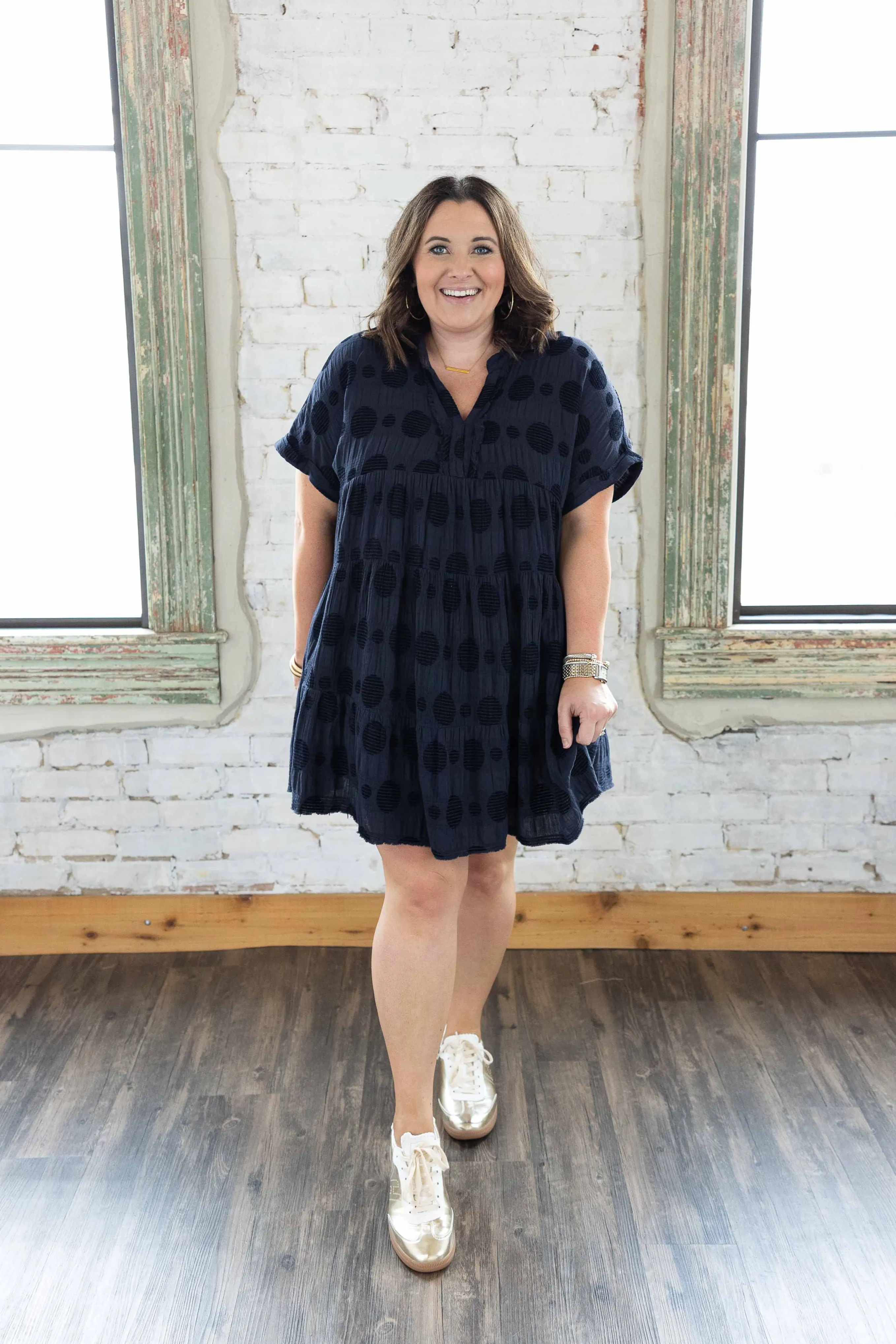 GEORGIANA PLUS DRESS