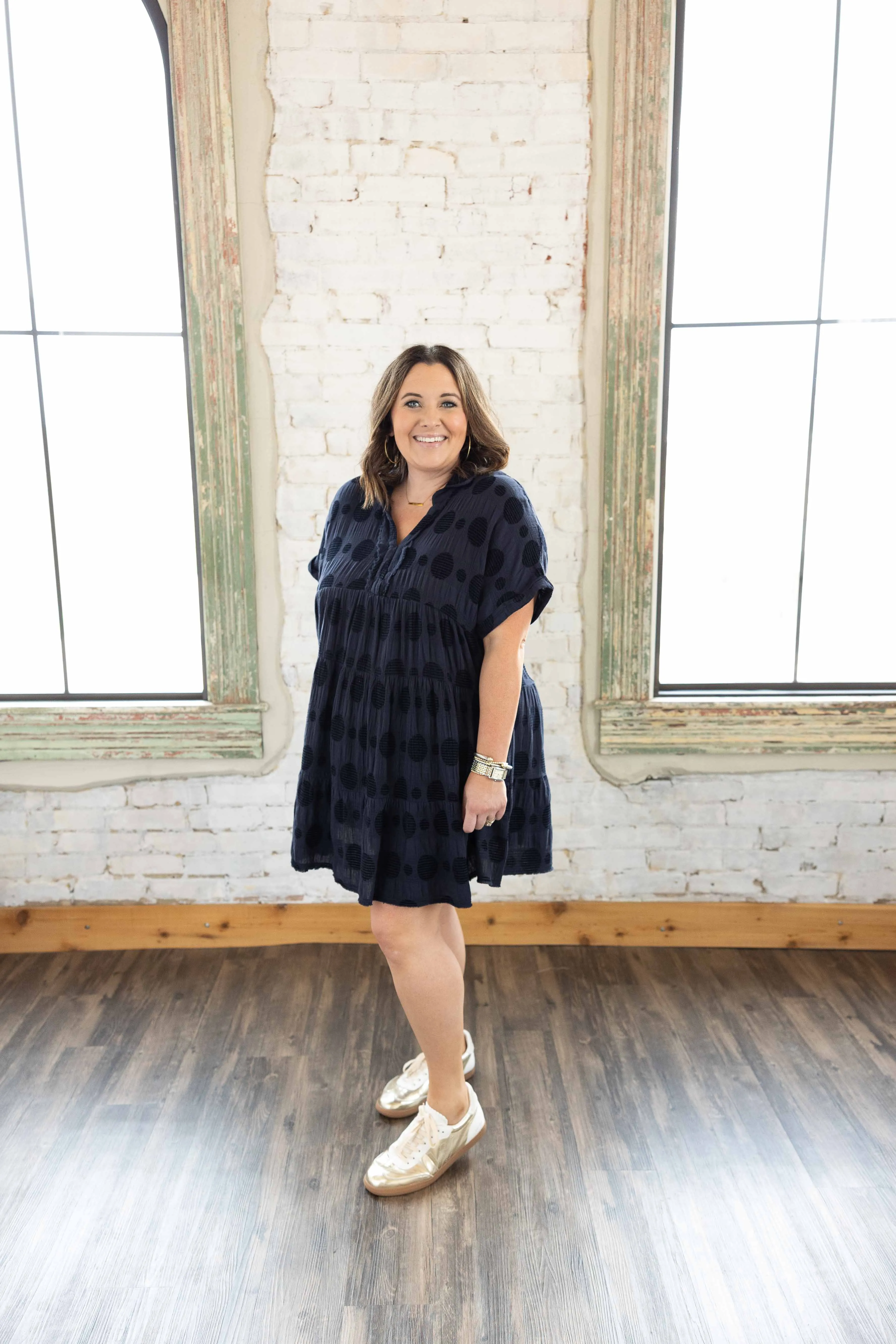 GEORGIANA PLUS DRESS