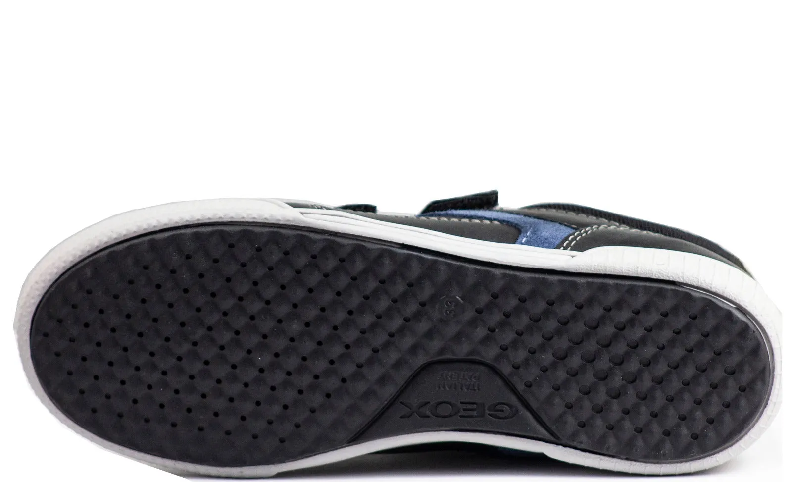 Geox Boy's J Poseido Black Avio Fashion Sneake