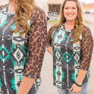 GIDDY WILD MESH RAGLAN