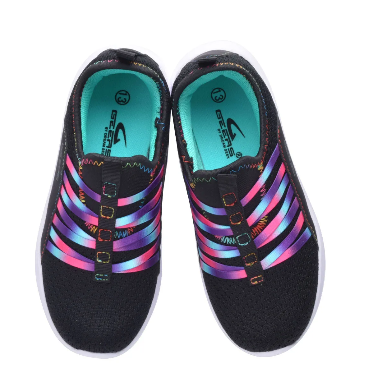 Girls Sneakers Slip On Kids Shoes for Toddlers and Little Girls