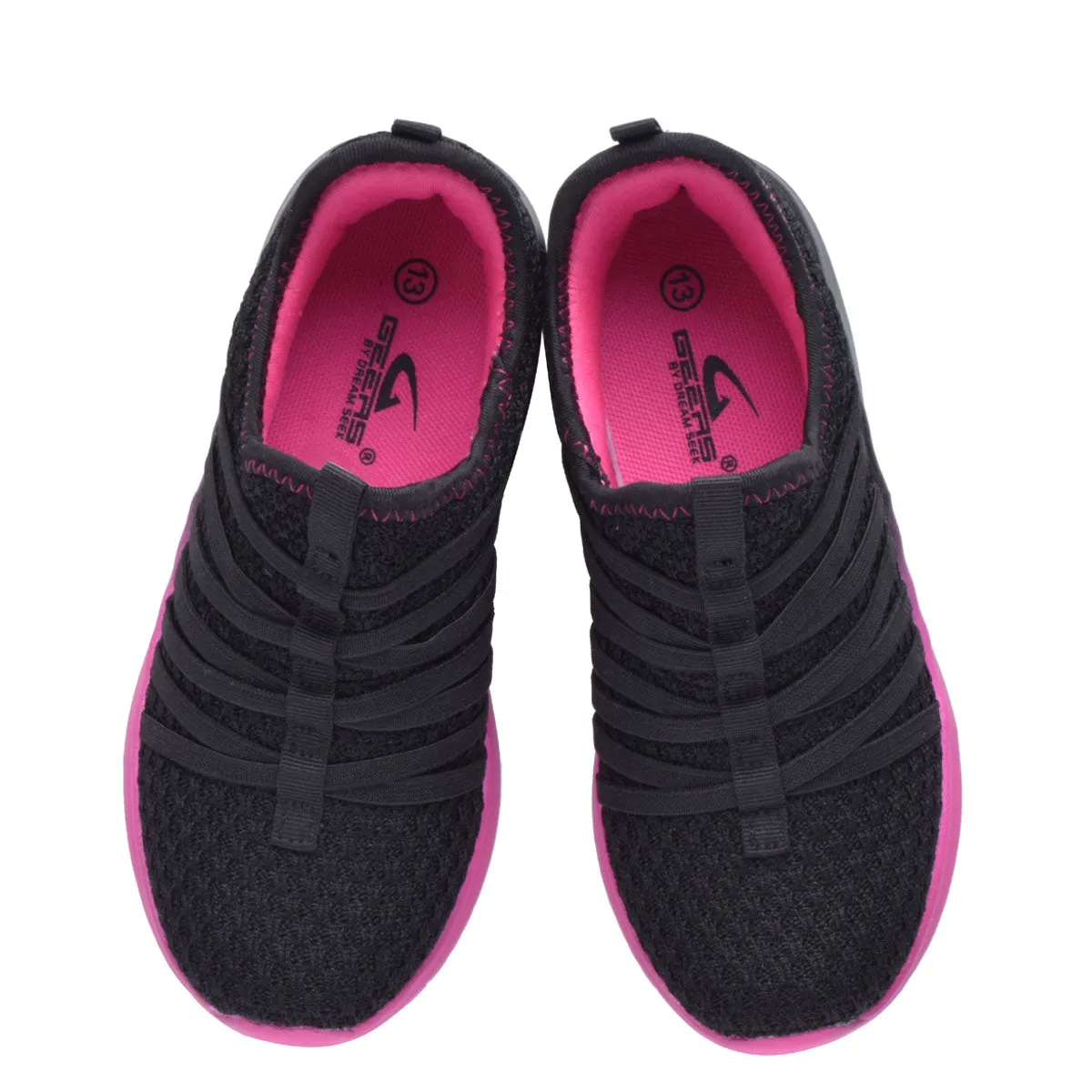 Girls Sneakers Slip On Kids Shoes for Toddlers and Little Girls