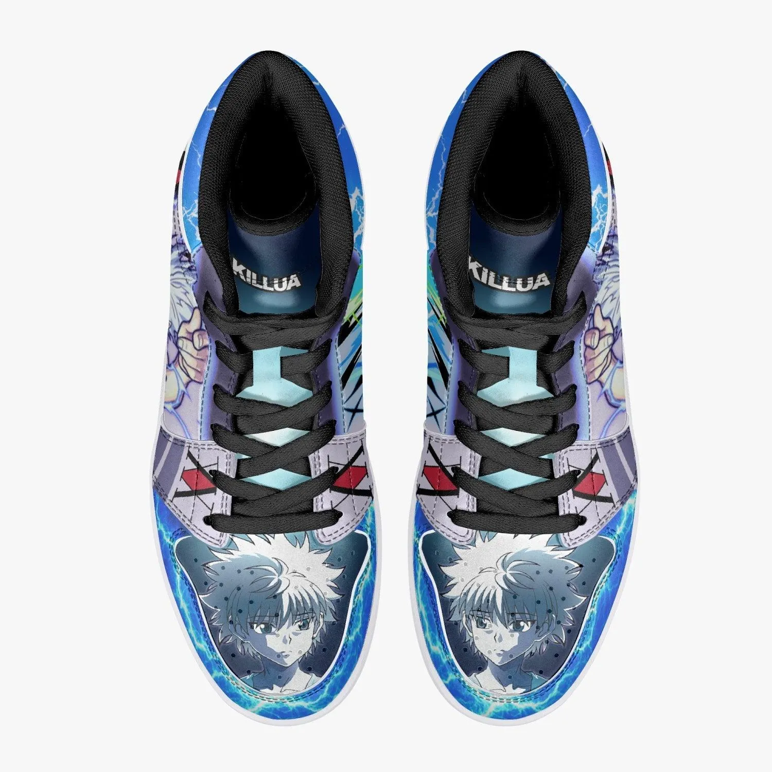 Godspeed Killua Hunter X Hunter Mid 1 Basketball Shoes