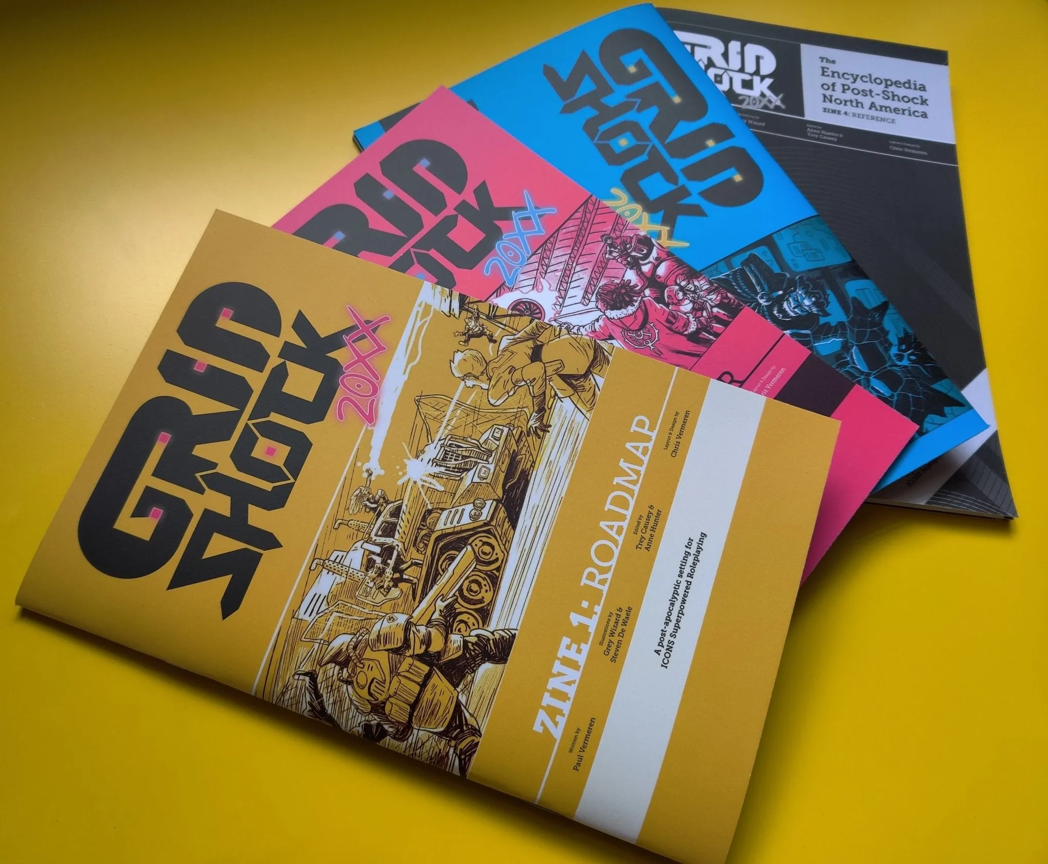 GRIDSHOCK 20XX - Zine Bundle