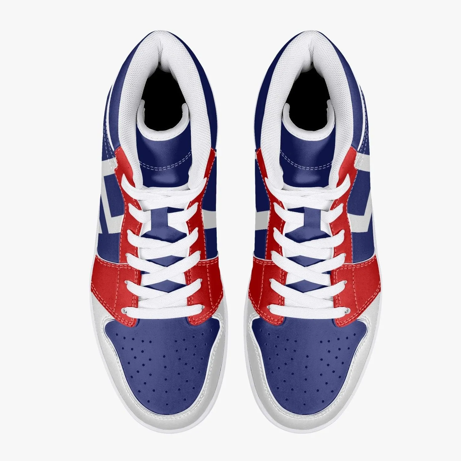 Gym Sports Pattern My Hero Academia Mid 1 Basketball Shoes