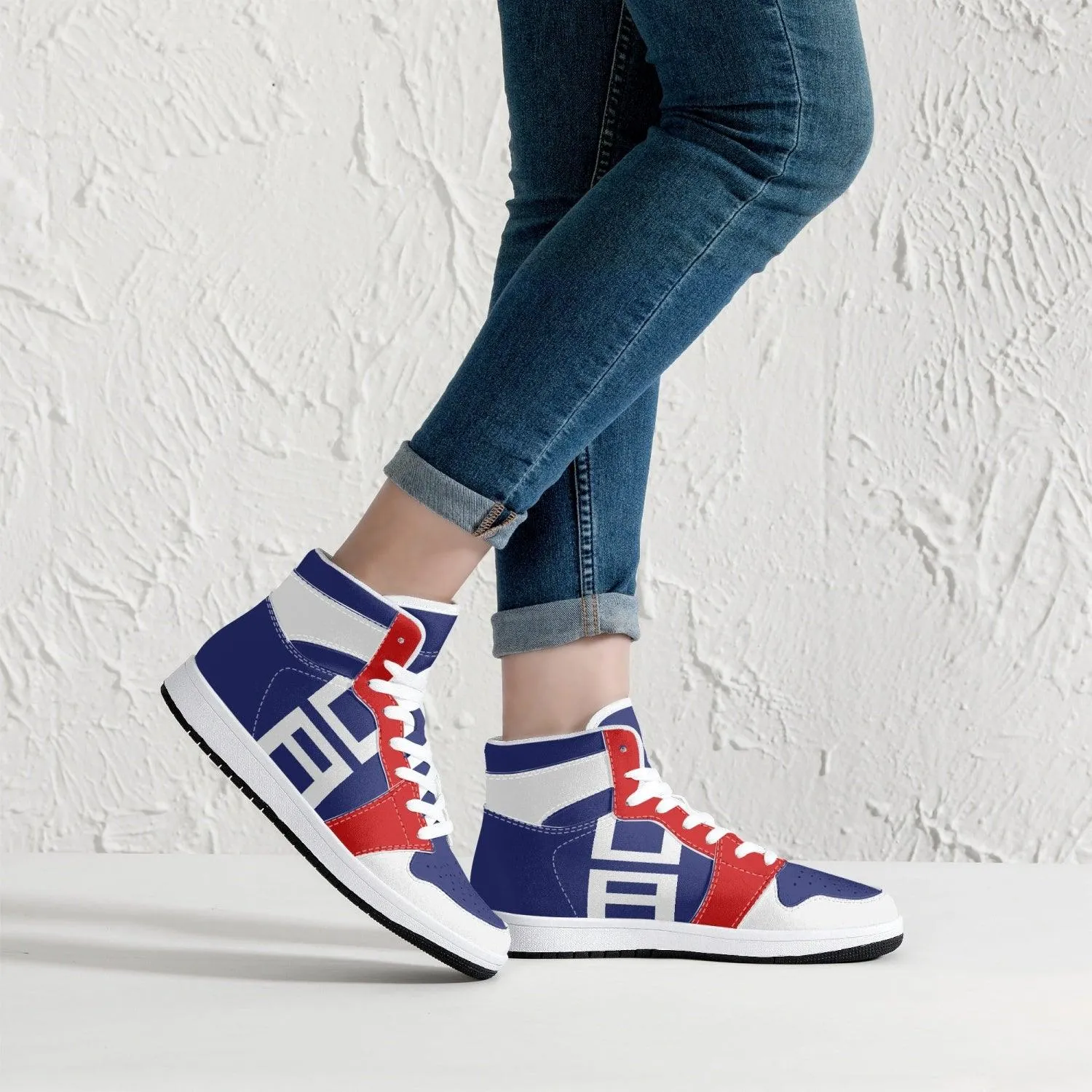 Gym Sports Pattern My Hero Academia Mid 1 Basketball Shoes