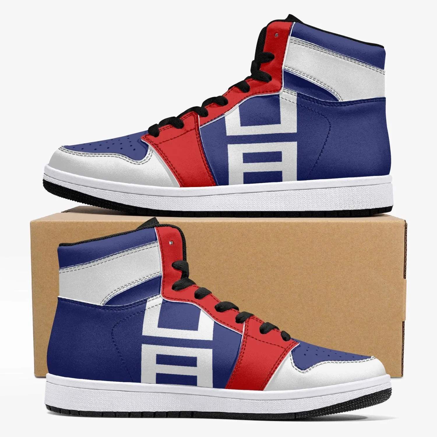 Gym Sports Pattern My Hero Academia Mid 1 Basketball Shoes