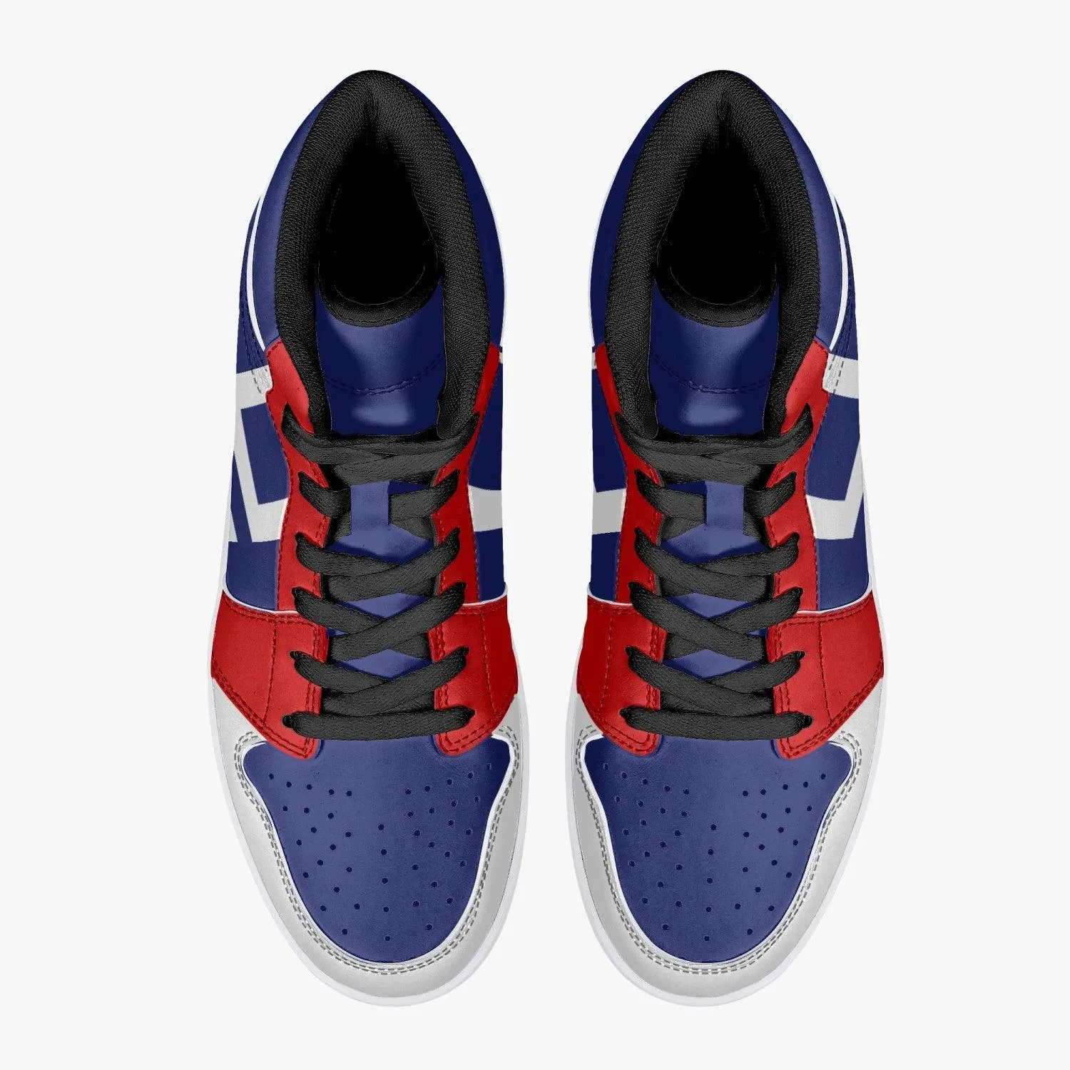 Gym Sports Pattern My Hero Academia Mid 1 Basketball Shoes