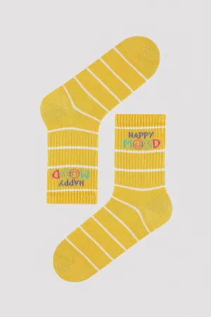 Happy Mood Tennis Socket Socks