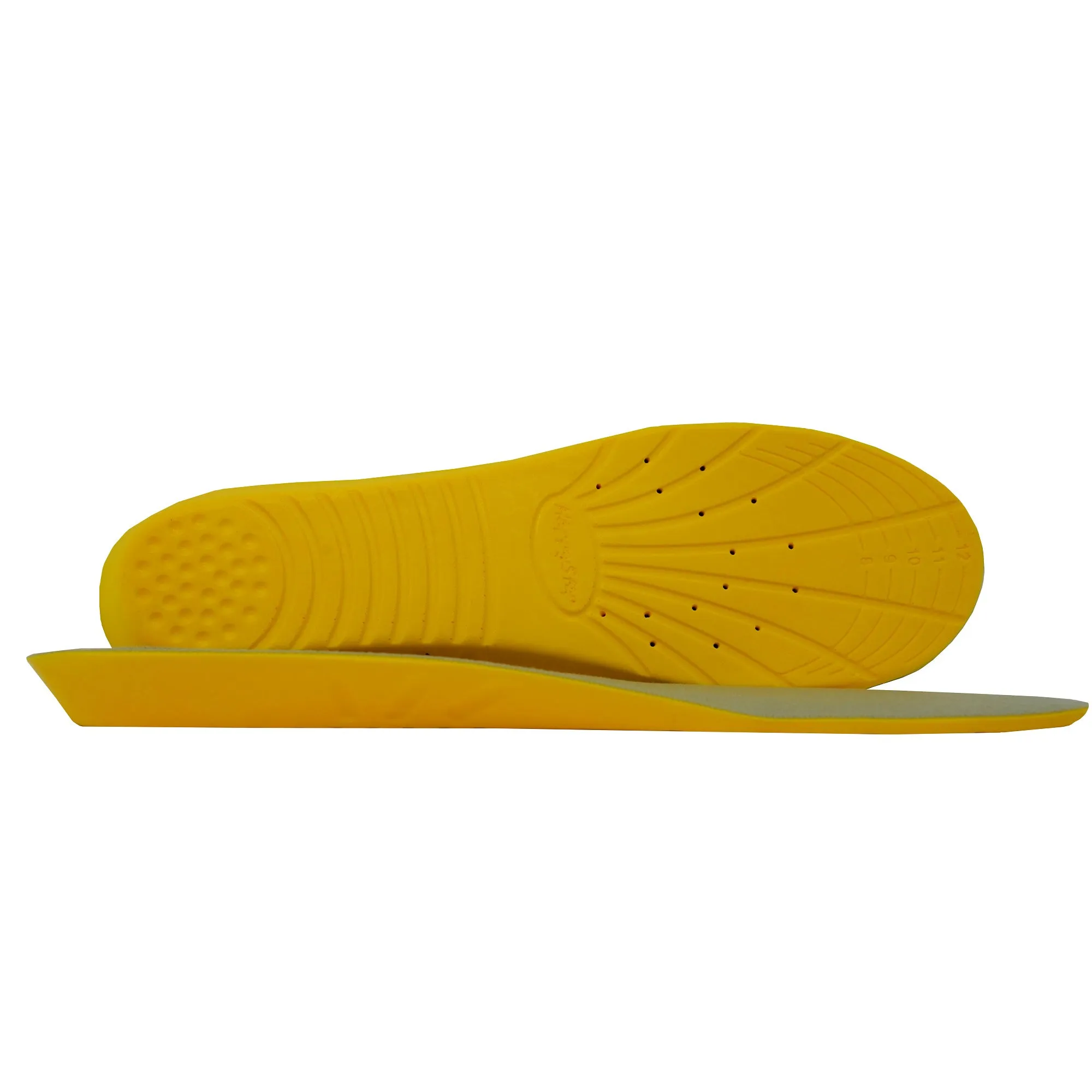 Happystep Comfort Memory Foam Insoles, Orthotic PU Shoe Inserts, Arch Support, Heel Cushioning, Shock Absorption, Plantar Fasciitis Foot Pain Relief for Men and Women