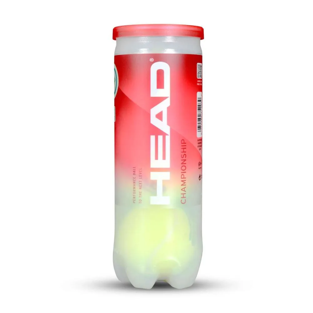 HEAD CHAMPIONSHIP TENNIS BALL CAN (3 BALLS)