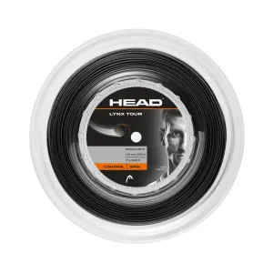 Head Lynx Tour 17 Gauge Black Tennis String Reel