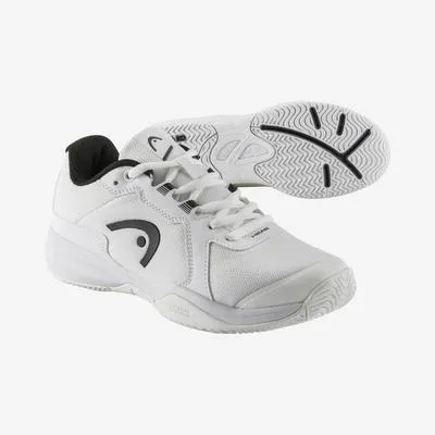 HEAD Sprint 3.5 White/Black Junior Tennis Shoes