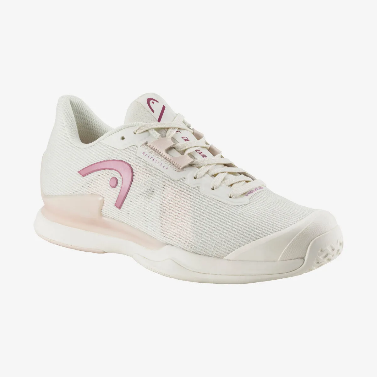 Head Sprint Pro 3.5 Chalk White & Purple Women's Tennis Shoes
