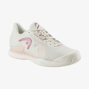 Head Sprint Pro 3.5 Chalk White & Purple Women's Tennis Shoes